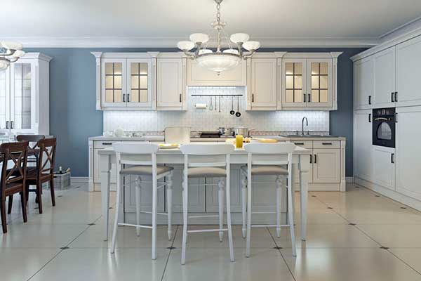 kitchen with tile