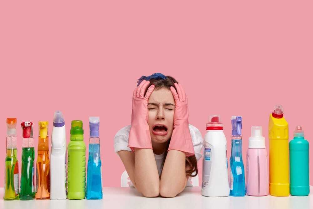 How do I stop being overwhelmed by cleaning
