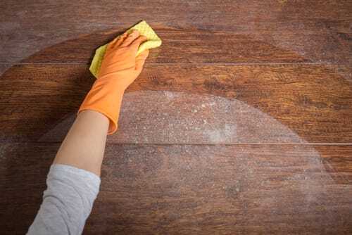 How do you clean a dirty attic