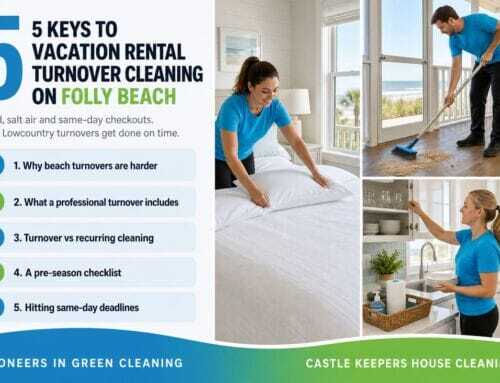 Vacation Rental Turnover Cleaning on Folly Beach