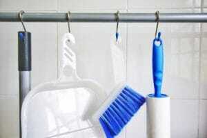 Where should you store chemicals and other household products