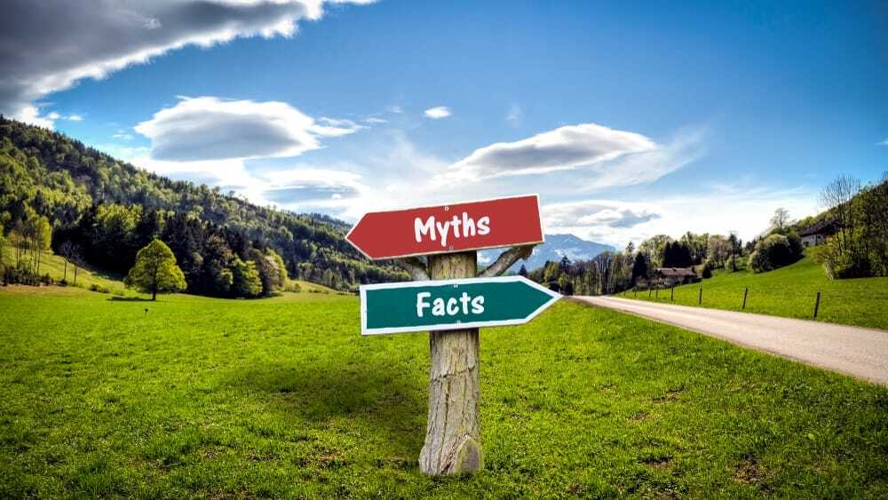 Street,Sign,The,Direction,Way,To,Facts,Versus,Myths