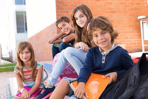 school kids